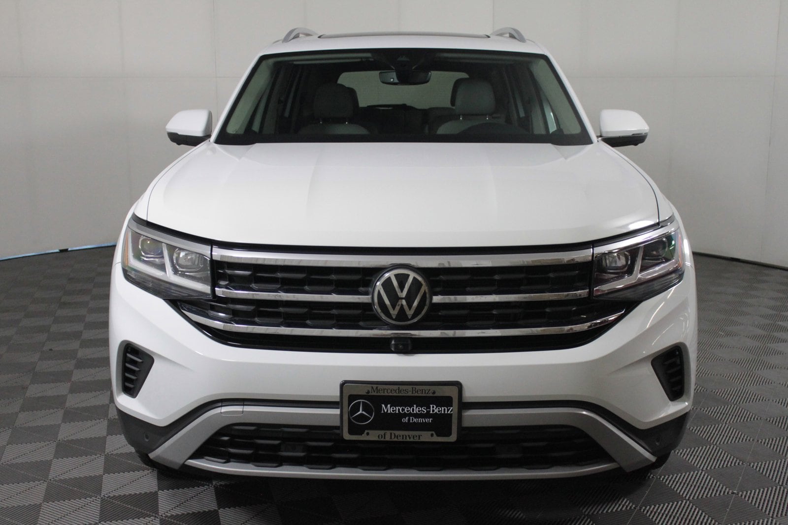 Used 2021 Volkswagen Atlas SEL Premium with VIN 1V2TR2CA5MC543575 for sale in Denver, CO