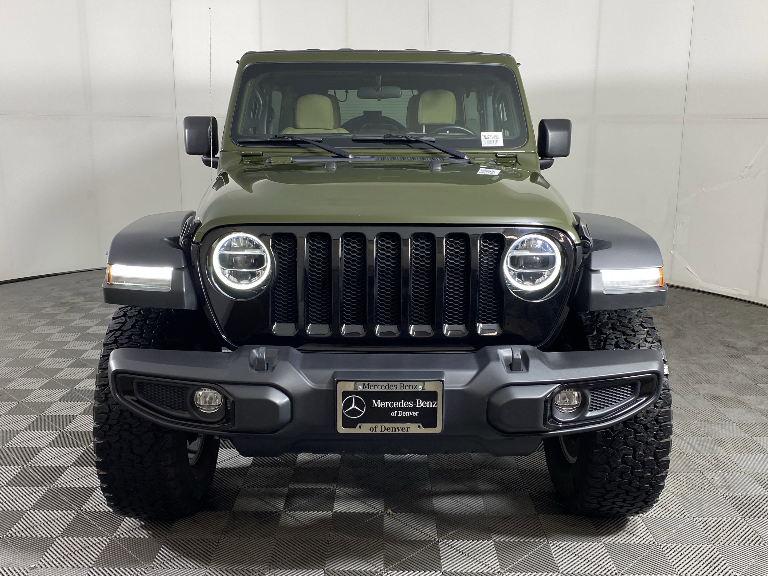 Used 2022 Jeep Wrangler Unlimited Willys with VIN 1C4HJXDN5NW271493 for sale in Denver, CO