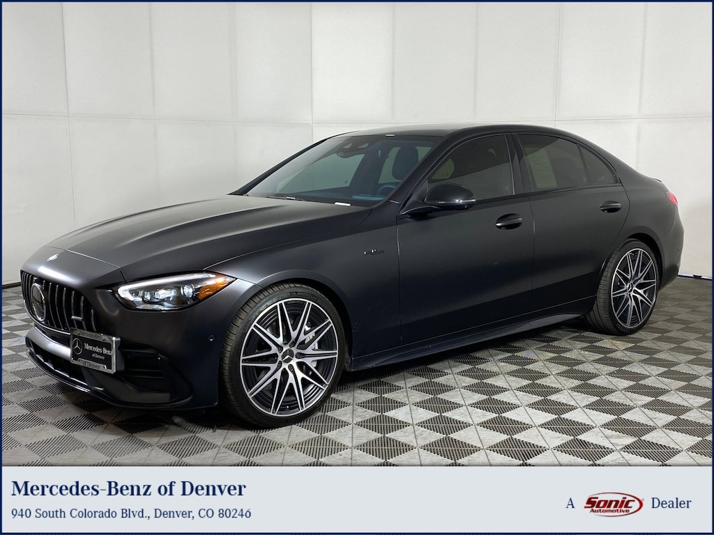 Certified 2025 Mercedes-Benz C-Class AMG C 43 Sedan