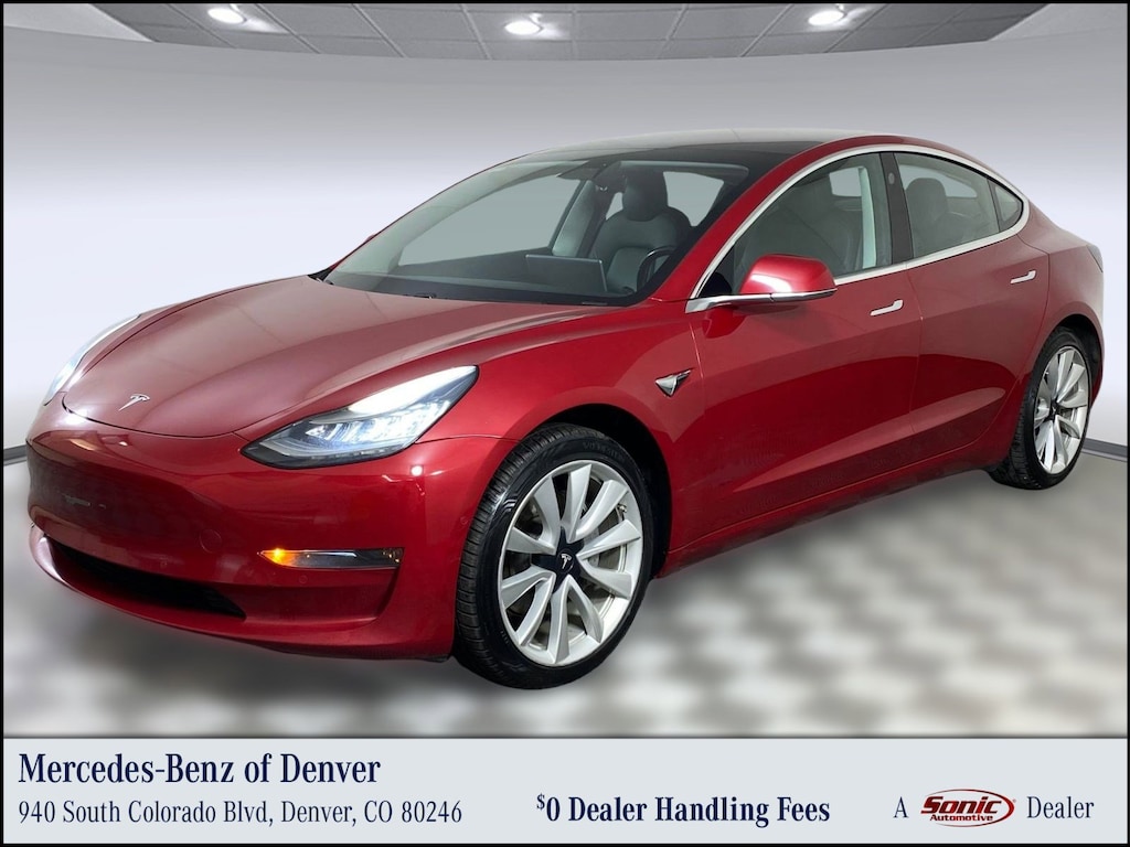 Used 2018 Tesla Model 3 Long Range Battery Sedan