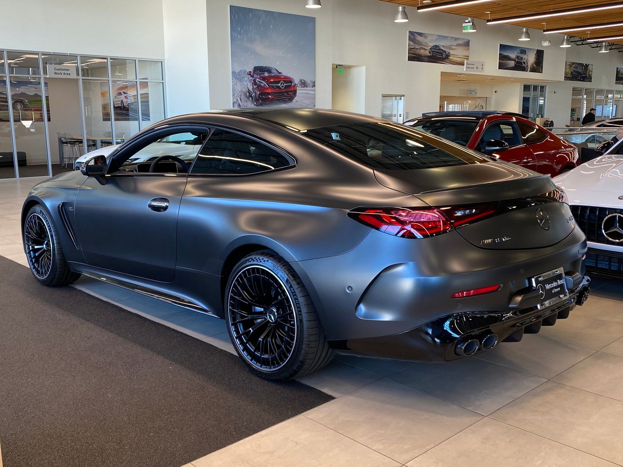 2026 Mercedes Benz CLE AMG 53 4MATIC Coupe photo 3