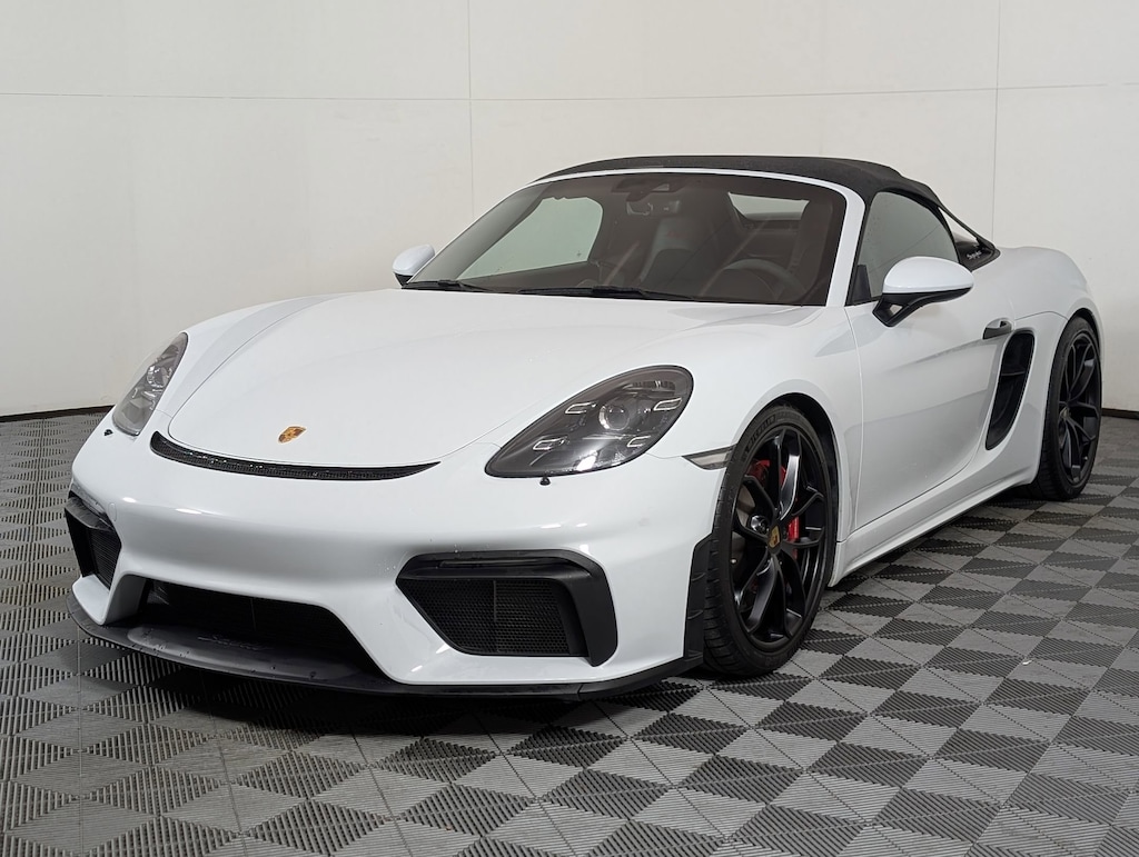 Certified 2021 Porsche 718 Spyder Roadster Cabriolet