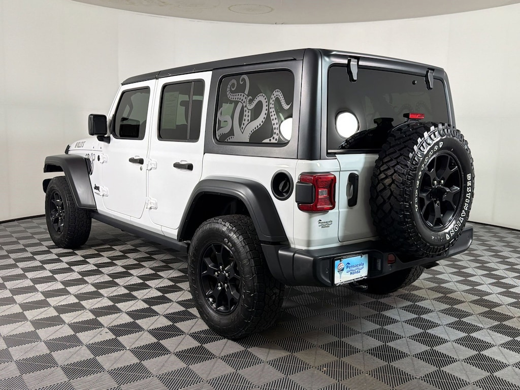 Used 2021 Jeep Wrangler Unlimited Willys SUV