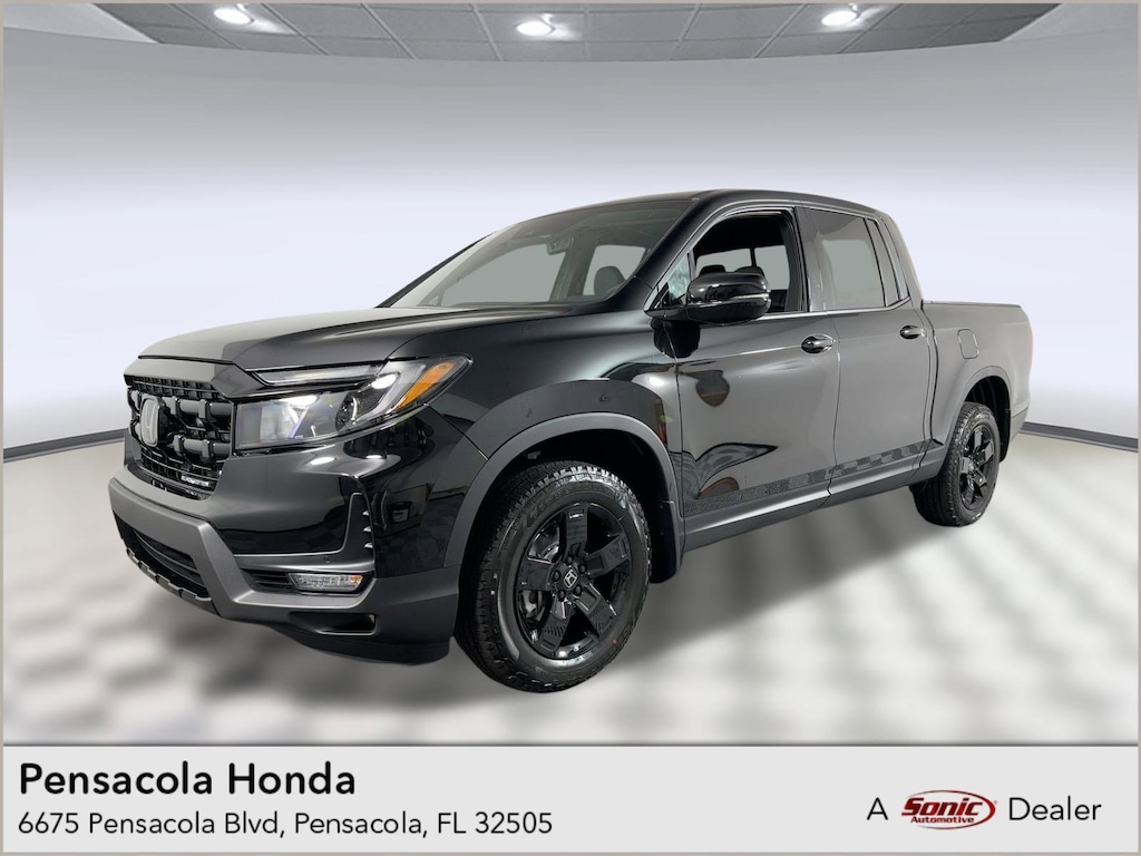 New 2026 Honda Ridgeline Black Edition Truck Crew Cab