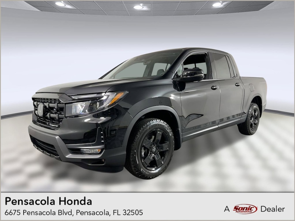 New 2026 Honda Ridgeline Black Edition Truck Crew Cab