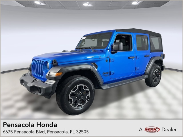 Used 2021 Jeep Wrangler Unlimited Sport S SUV in Pensacola