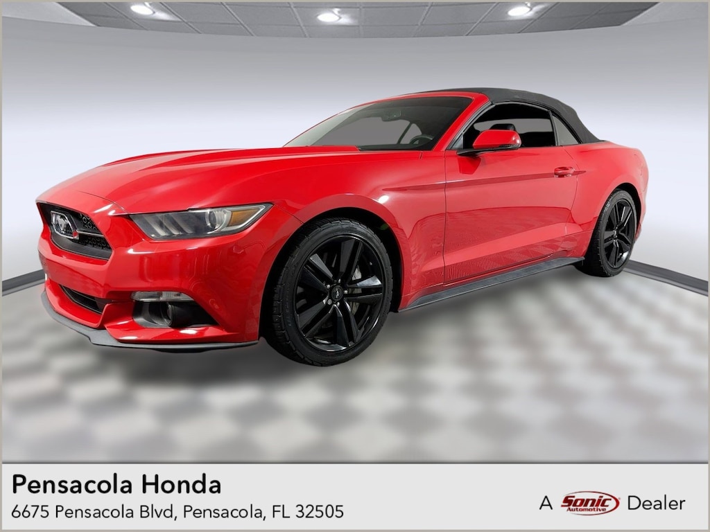 Used 2015 Ford Mustang EcoBoost Premium Convertible