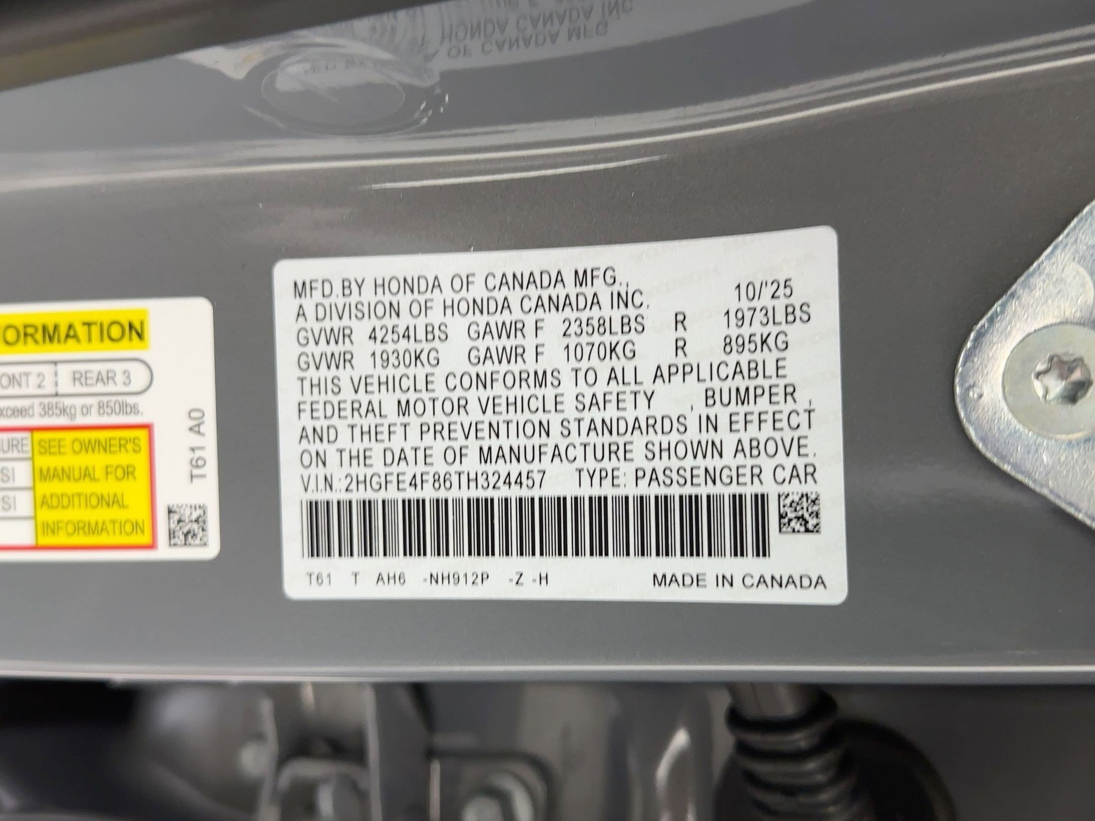 2026 Honda Civic Sport - Photo 16