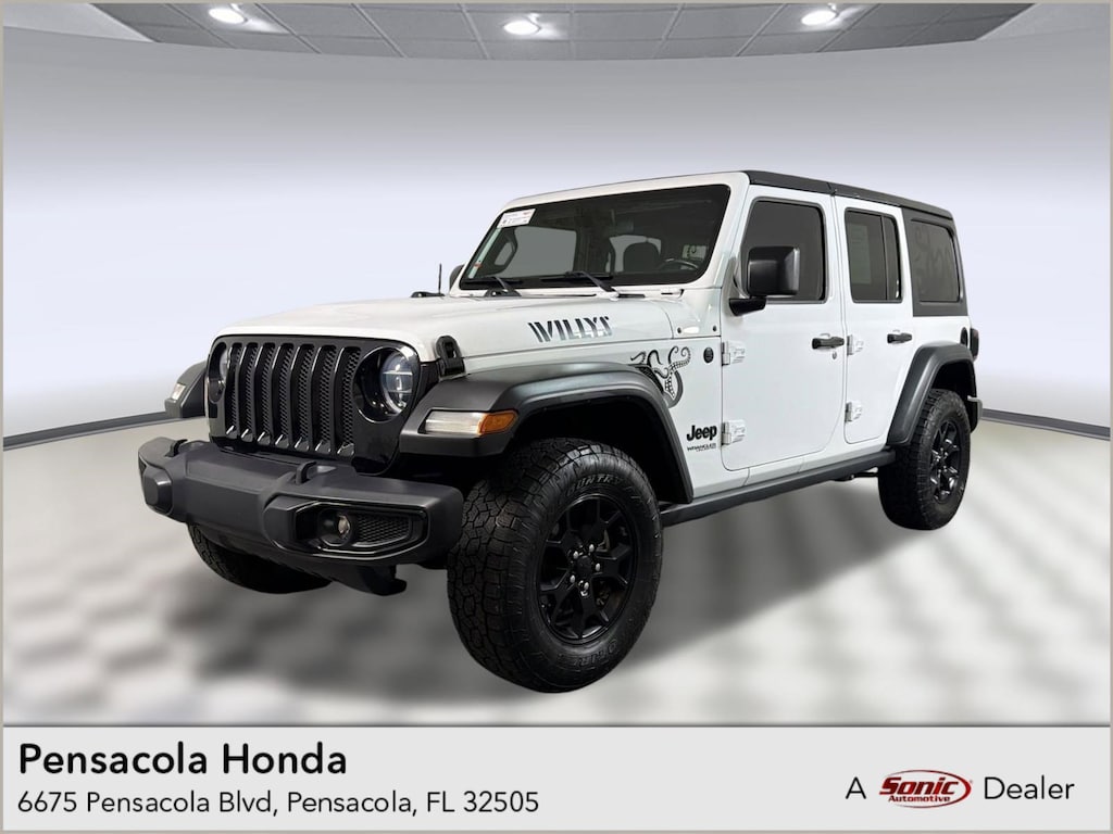 Used 2021 Jeep Wrangler Unlimited Willys SUV