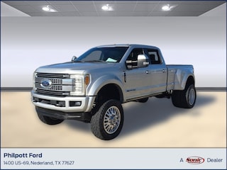 Used 2017 Ford F-450 Platinum Truck Crew Cab for sale in Nederland, TX