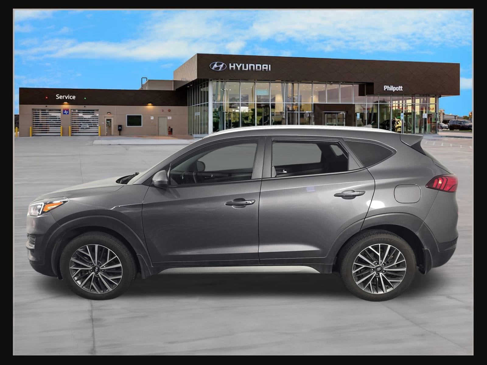 Used 2021 Hyundai Tucson SEL with VIN KM8J33AL2MU350195 for sale in Nederland, TX