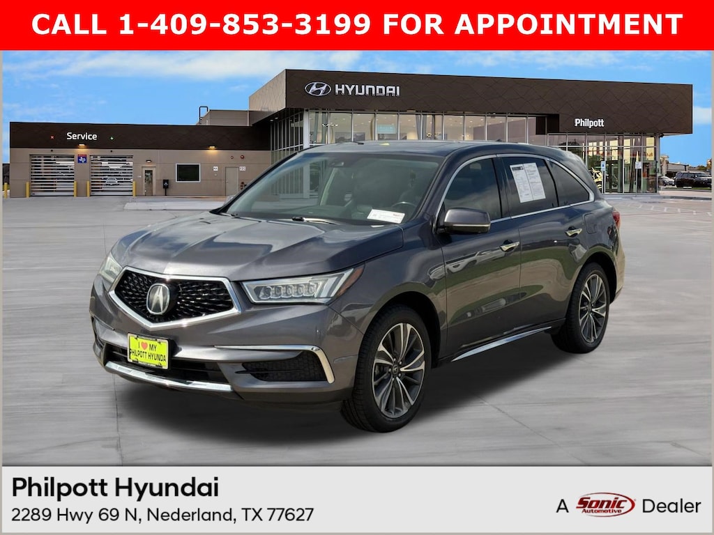 Used 2019 Acura MDX 3.5L Tech Pkg SUV