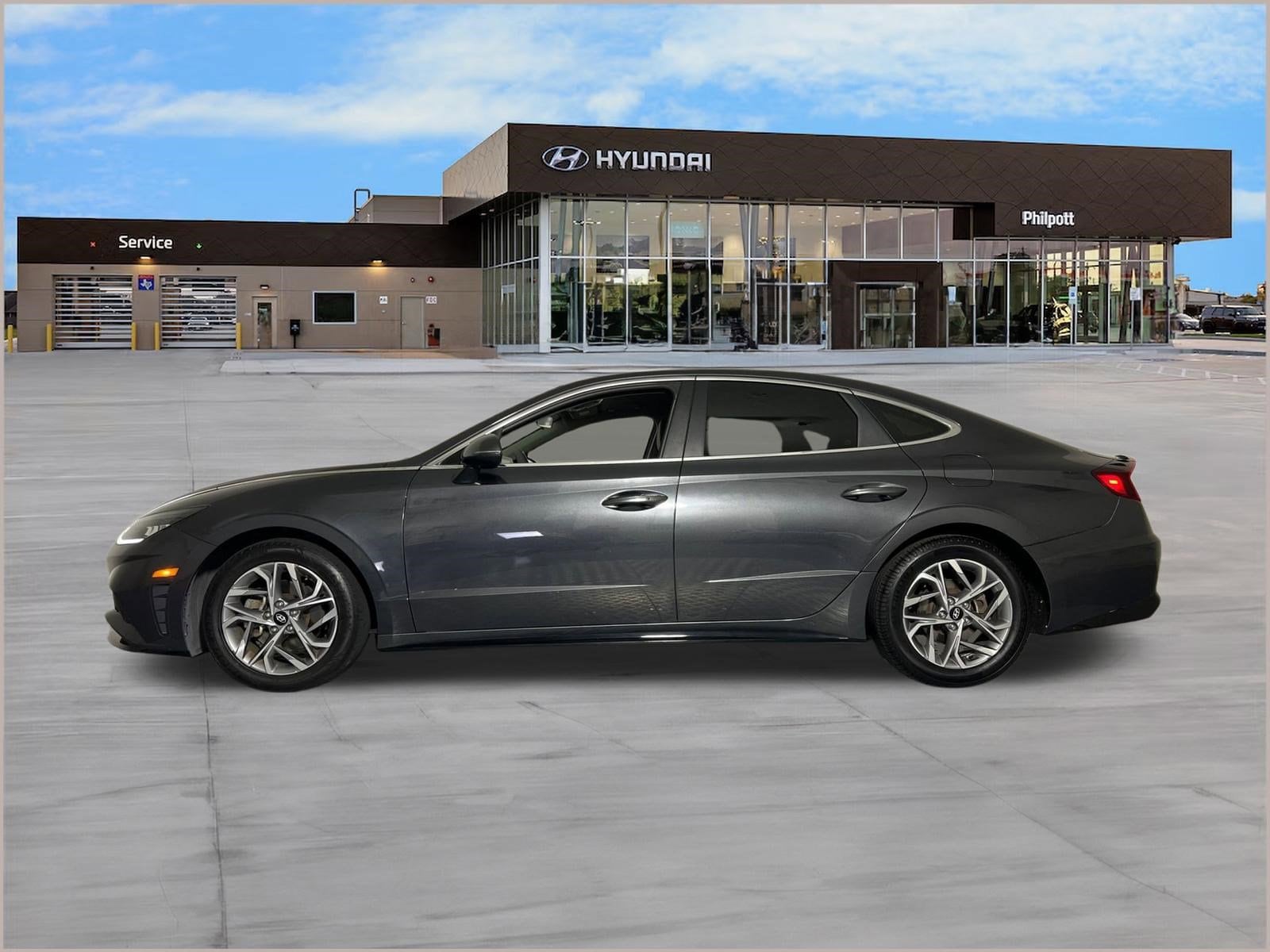 Used 2021 Hyundai Sonata SEL with VIN 5NPEL4JA4MH096803 for sale in Nederland, TX