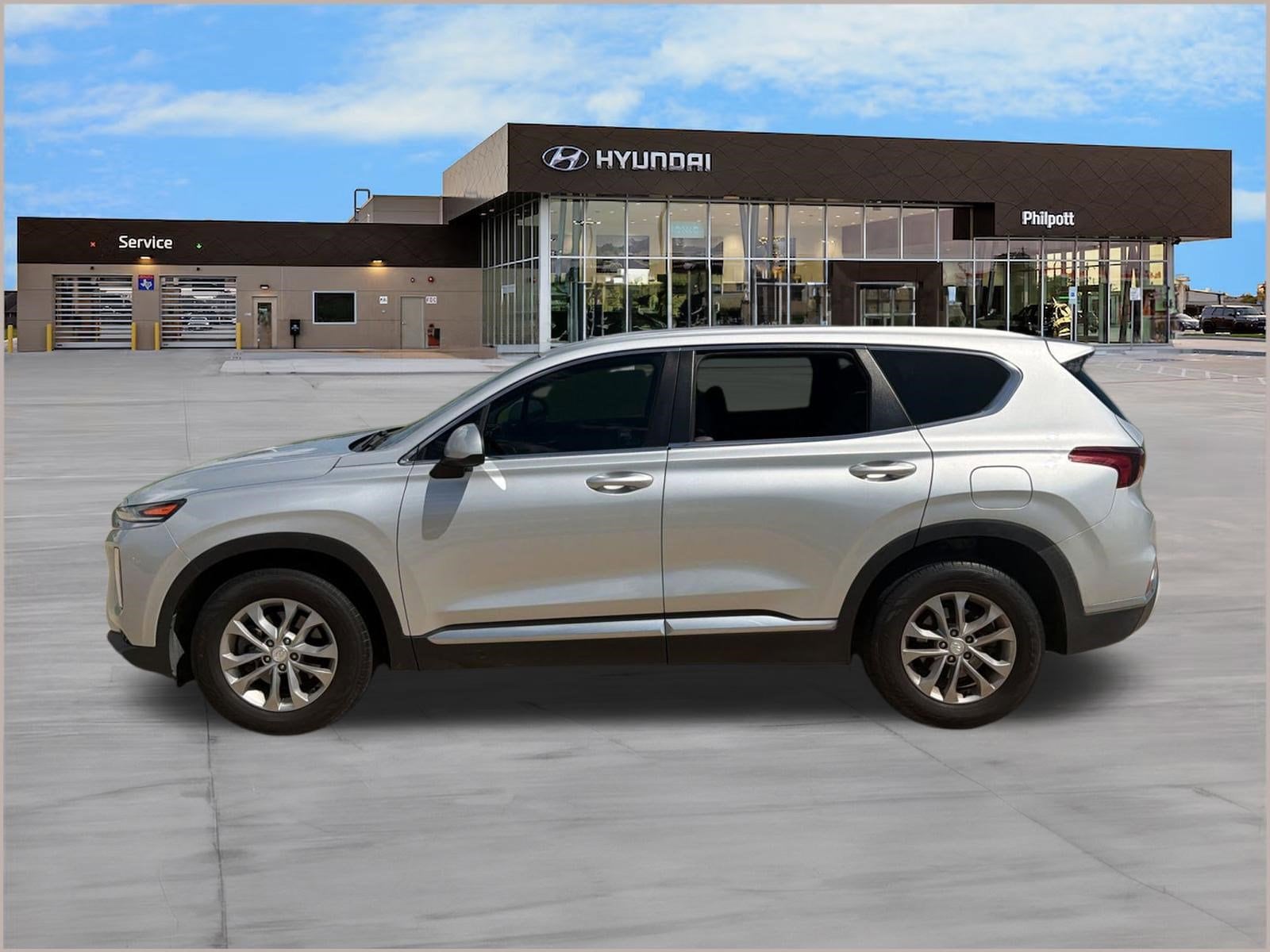 Used 2020 Hyundai Santa Fe SE with VIN 5NMS23ADXLH161613 for sale in Nederland, TX
