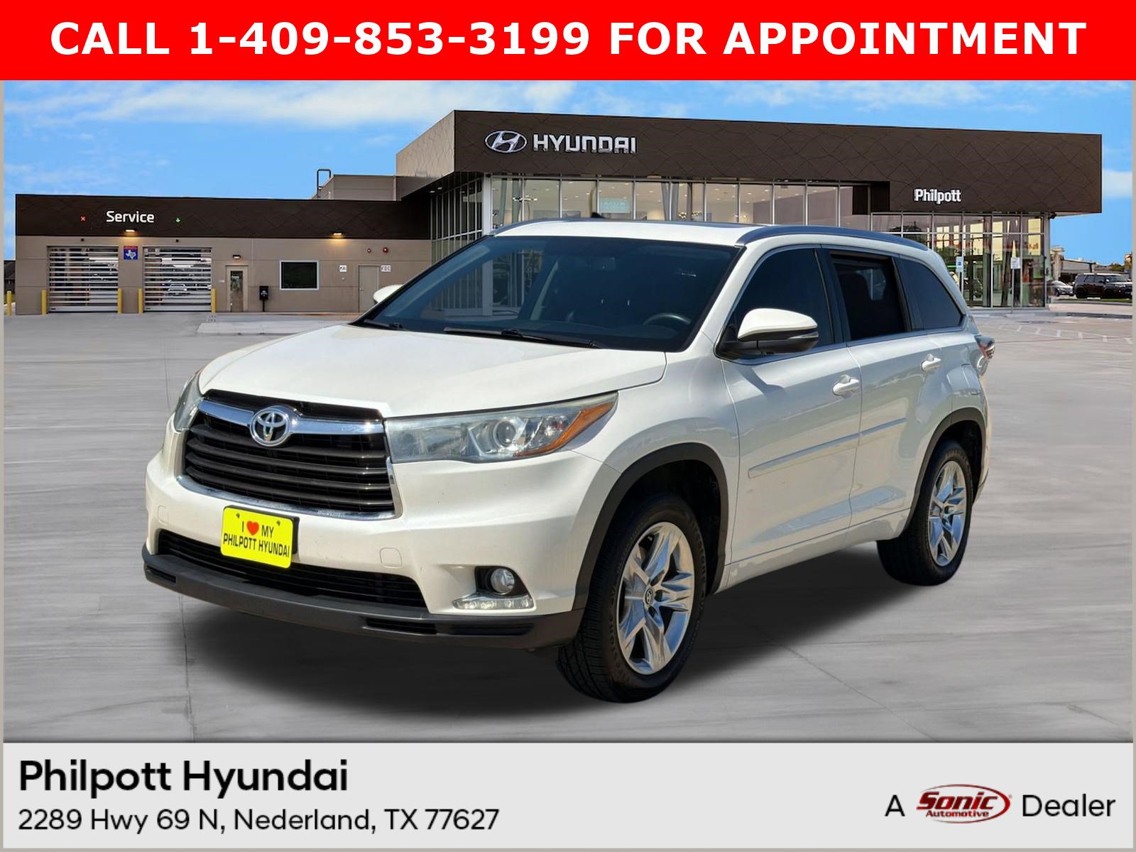 Used 2016 Toyota Highlander Limited V6