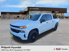 Used 2021 Chevrolet Silverado 1500 Custom Truck Crew Cab in Nederland, TX