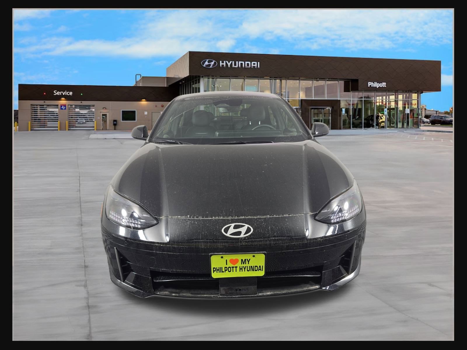 Certified 2025 Hyundai IONIQ 6 SEL with VIN KMHM34AA6SA088522 for sale in Nederland, TX