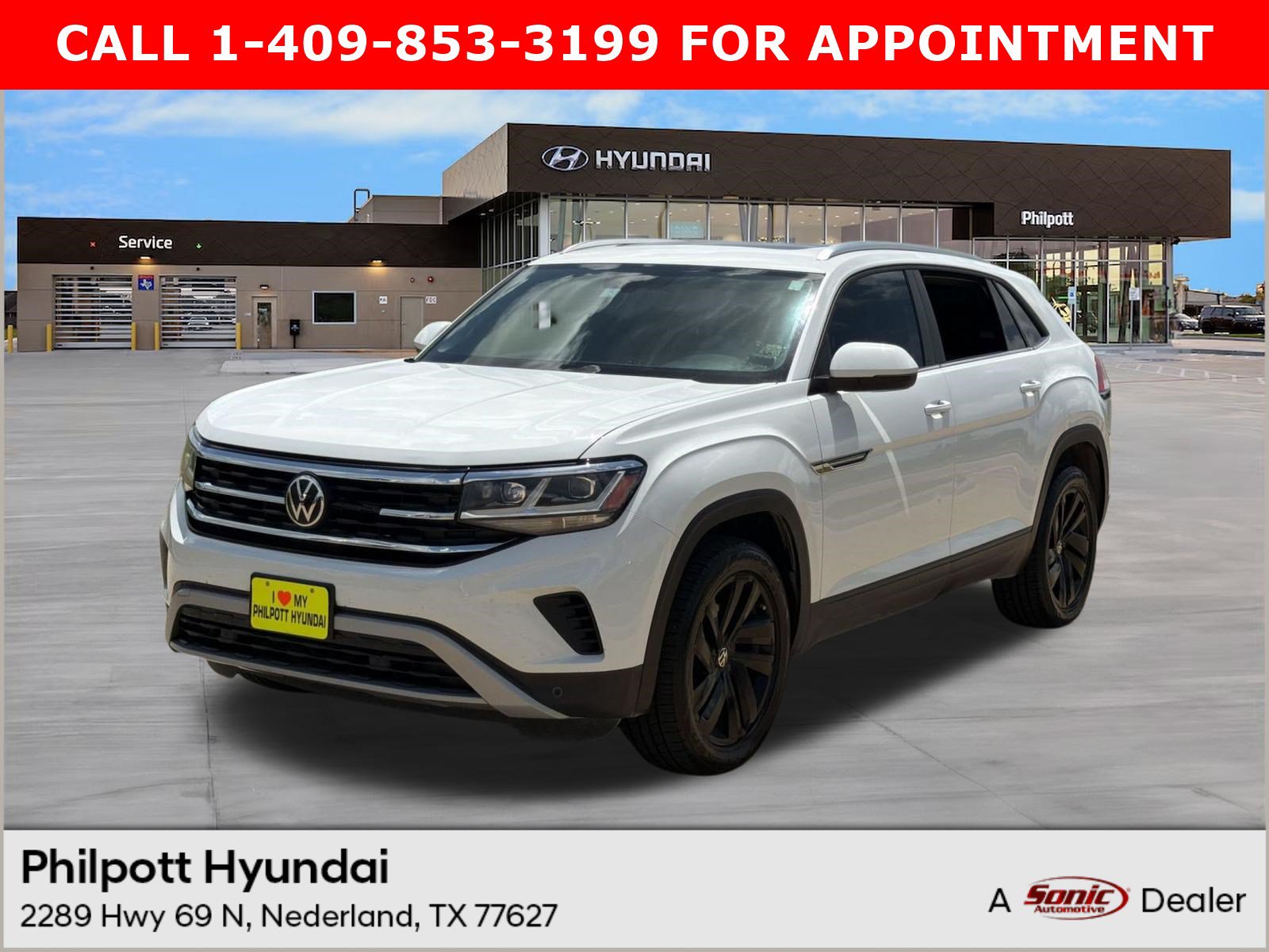 Used 2023 Volkswagen Atlas Cross Sport 3.6L V6 SE w/Technology