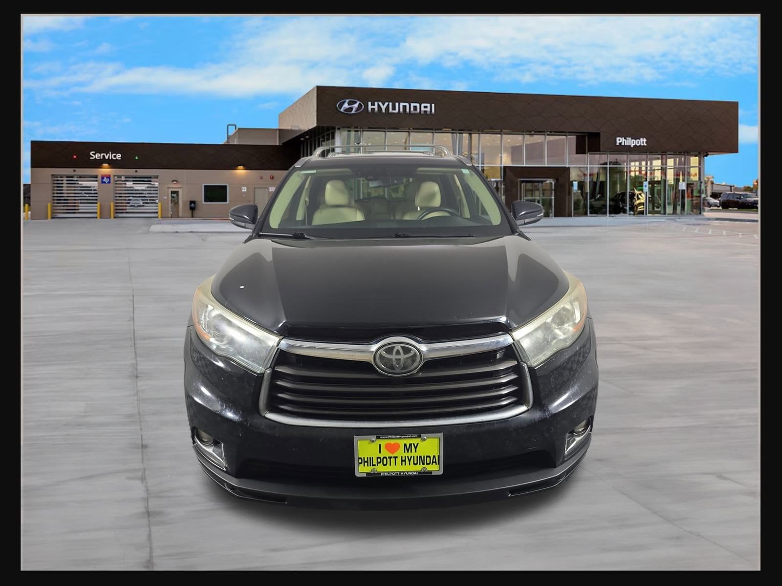 Used 2016 Toyota Highlander Limited Platinum with VIN 5TDYKRFH3GS155244 for sale in Nederland, TX