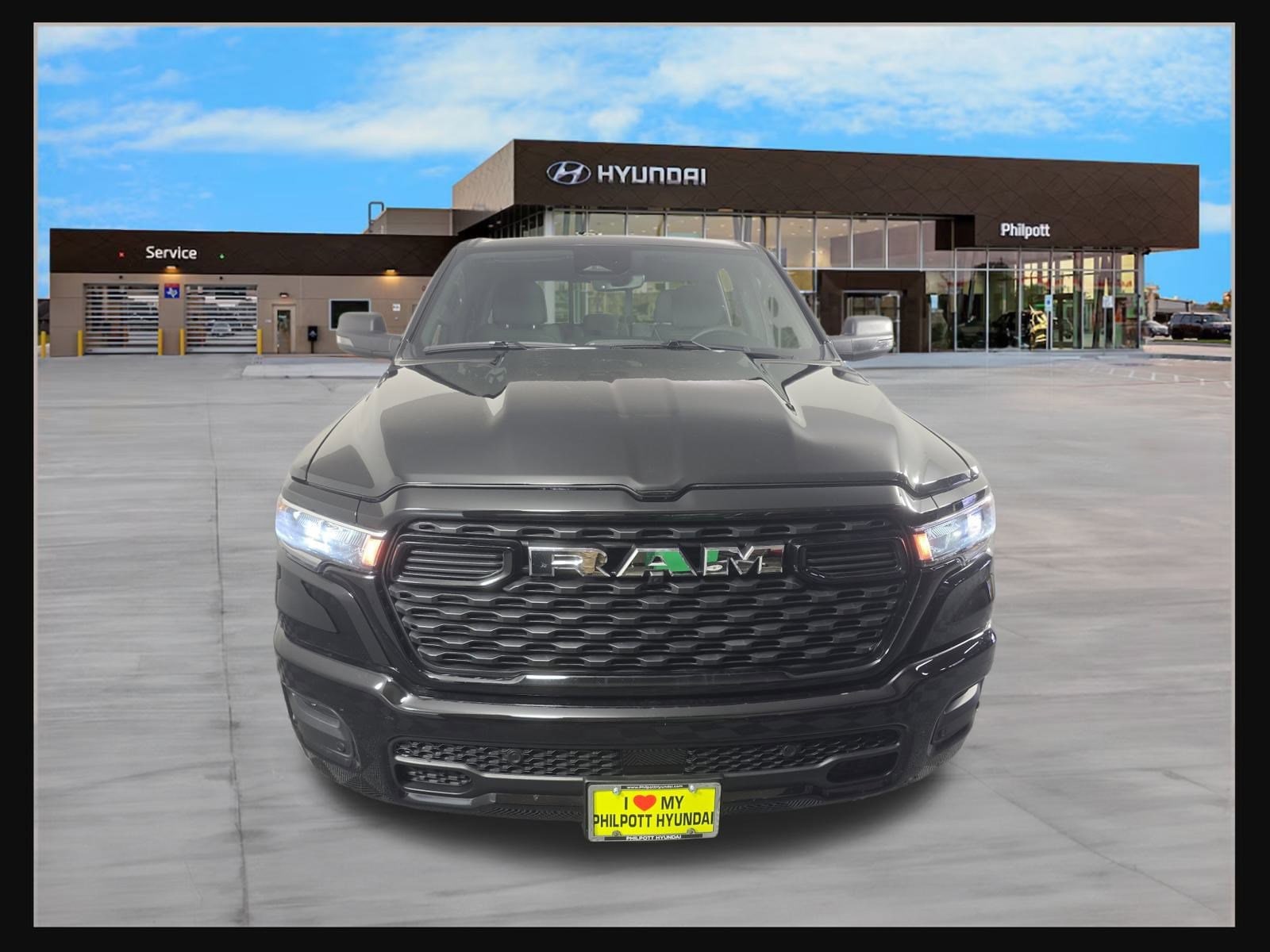 Used 2025 RAM Ram 1500 Pickup Big Horn/Lone Star with VIN 1C6RREFG8SN602074 for sale in Nederland, TX