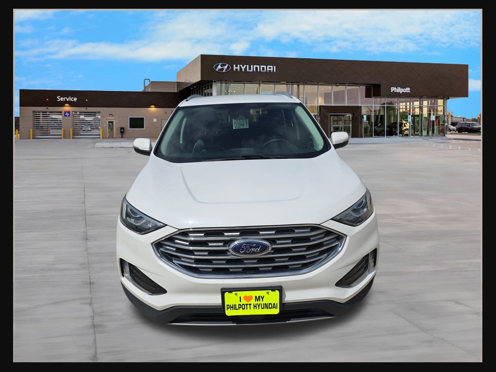 Used 2020 Ford Edge SEL with VIN 2FMPK3J93LBB52411 for sale in Nederland, TX
