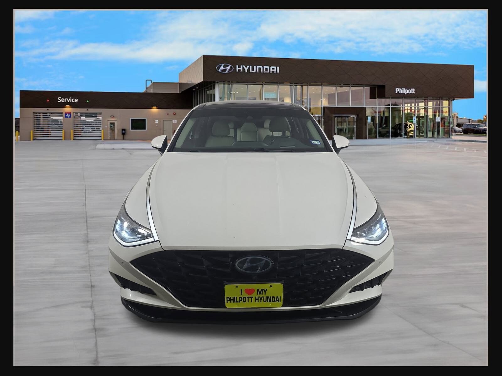 Used 2021 Hyundai Sonata Limited with VIN 5NPEH4J23MH067304 for sale in Nederland, TX