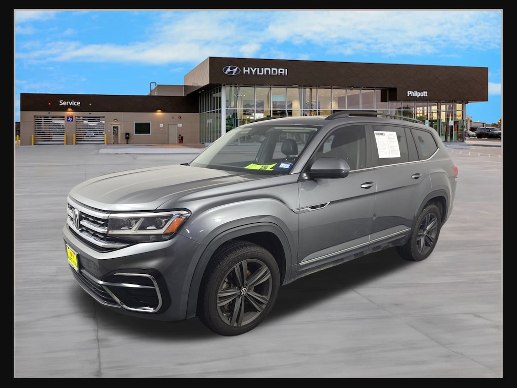 Used 2021 Volkswagen Atlas 3.6L V6 SE w/Technology R-Line SUV