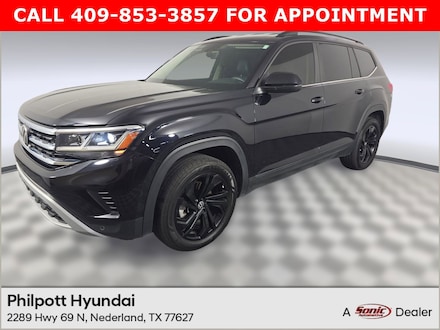 Used 2023 Volkswagen Atlas 3.6L V6 SE w/Technology SUV for sale in Nederland, TX Used 2023 Volkswagen Atlas 3.6L V6 SE w/Technology SUV for sale in Nederland, TX