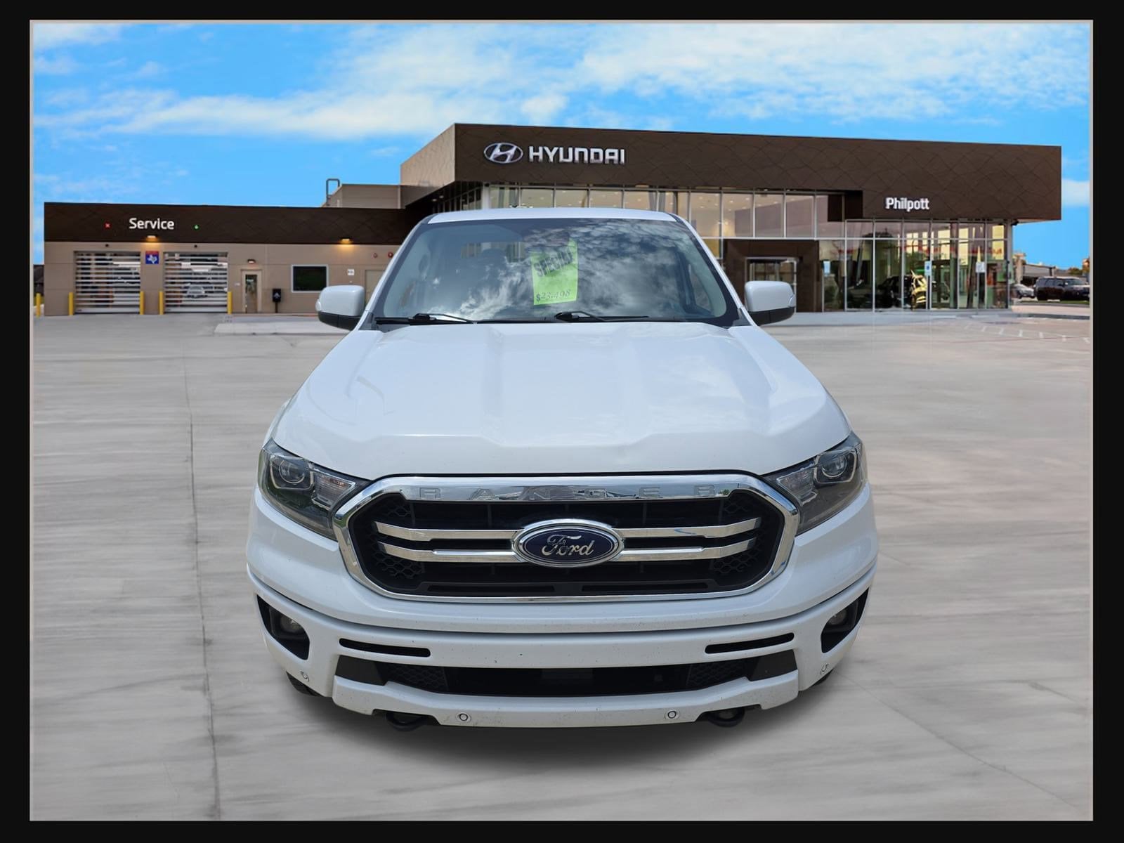 Used 2020 Ford Ranger Lariat with VIN 1FTER4EH2LLA09884 for sale in Nederland, TX