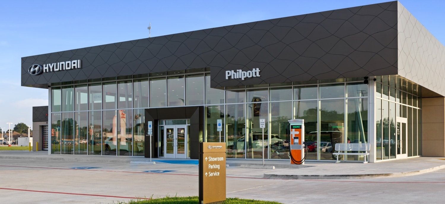 Philpott Hyundai Dealership exterior