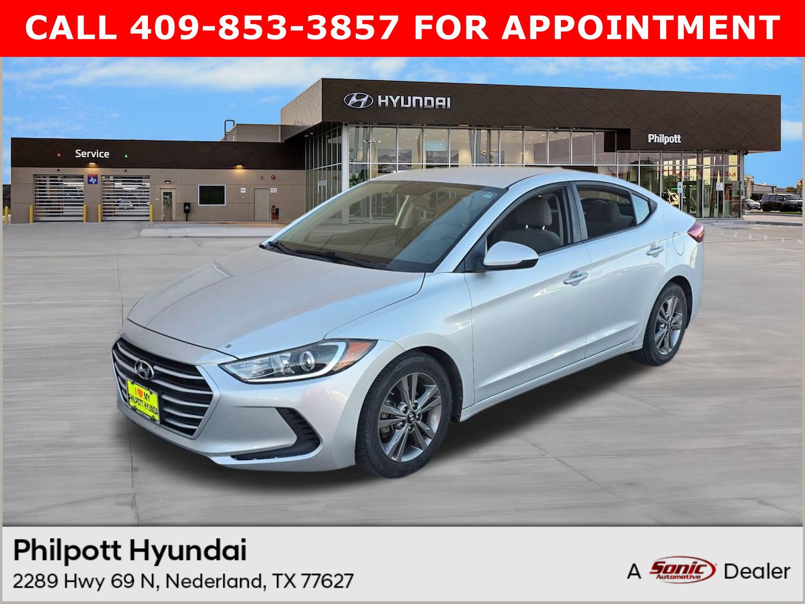 2018 Hyundai Elantra SEL