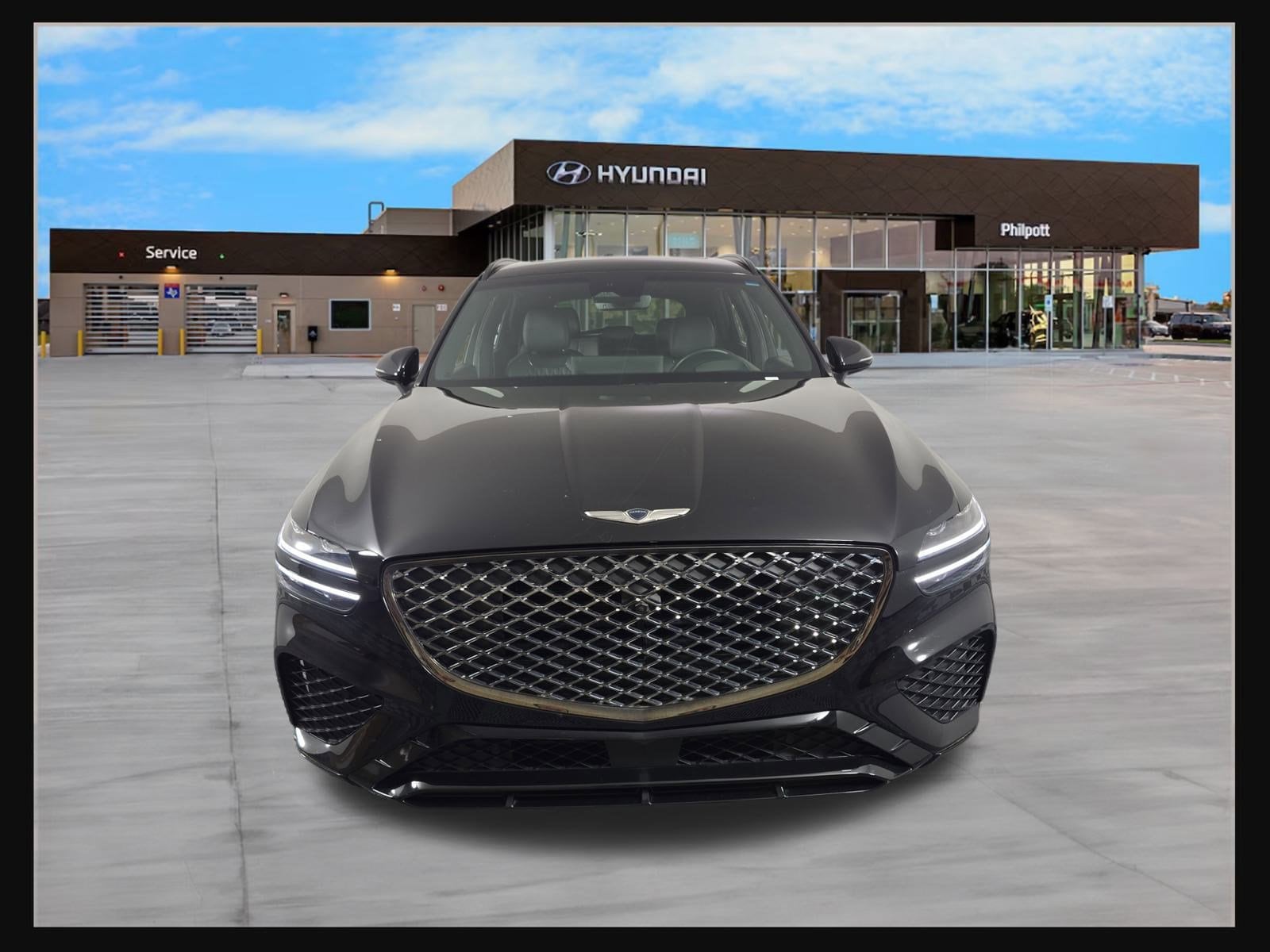 Used 2024 GENESIS GV70 Sport with VIN 5NMMCDTC2RH002402 for sale in Nederland, TX