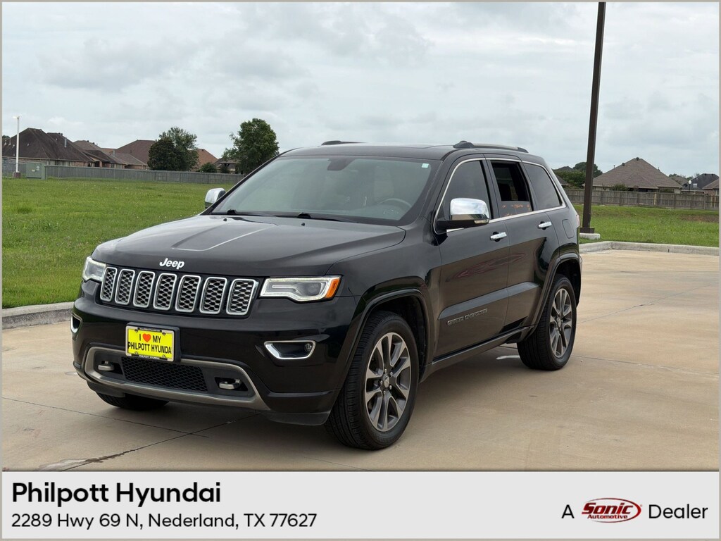 Used 2017 Jeep Grand Cherokee Overland RWD SUV