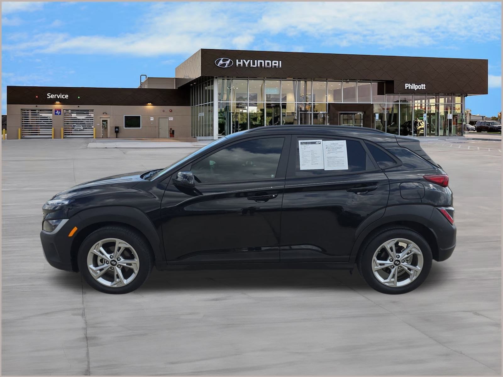 Used 2022 Hyundai Kona SEL with VIN KM8K62AB9NU887922 for sale in Nederland, TX
