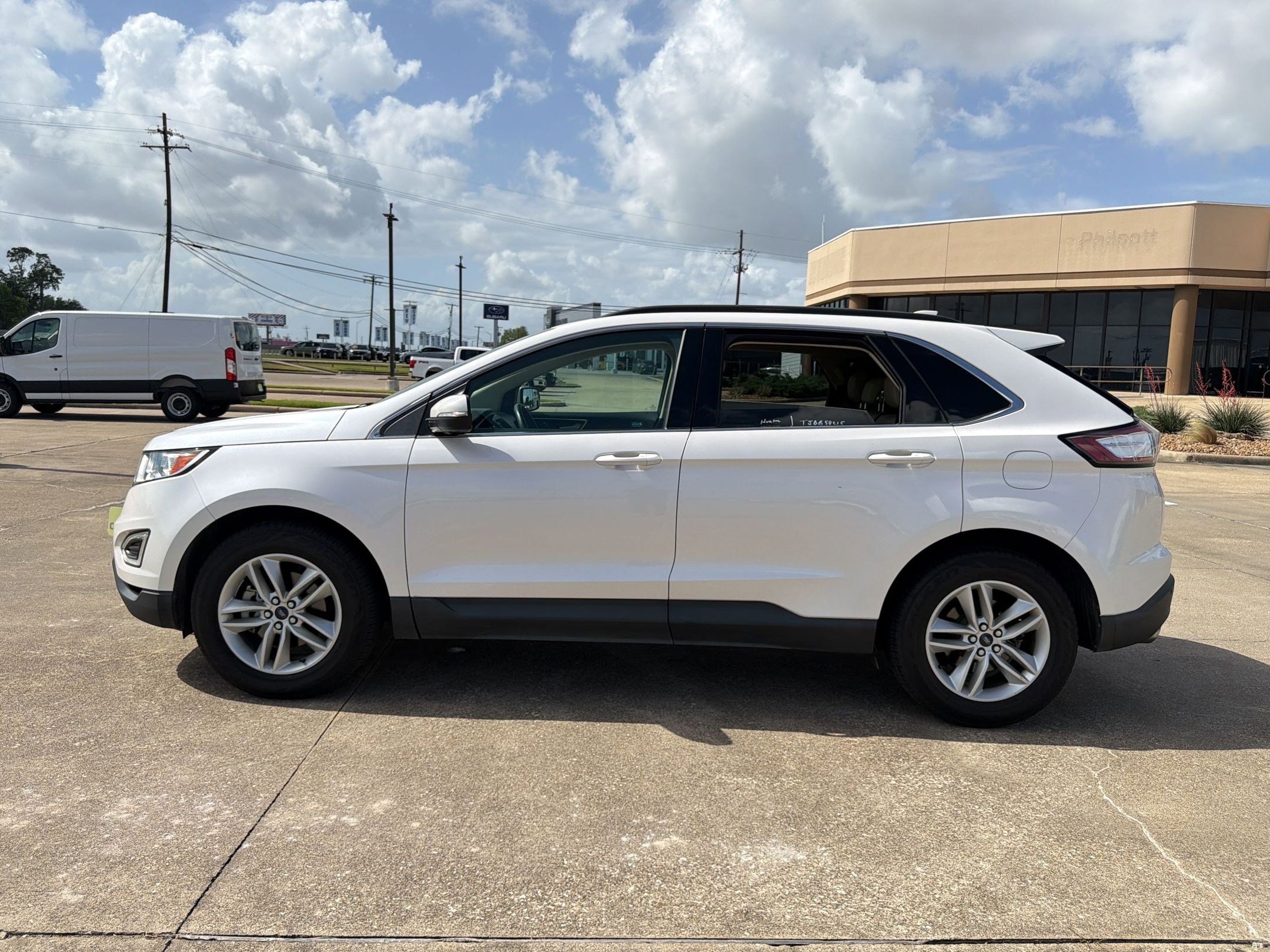 Used 2018 Ford Edge SEL with VIN 2FMPK3J98JBB58315 for sale in Nederland, TX