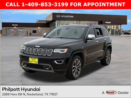 2017 Jeep Grand Cherokee Overland RWD SUV