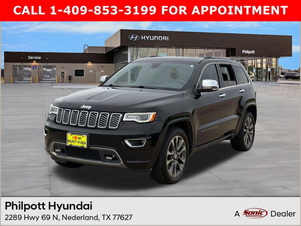 Used 2017 Jeep Grand Cherokee Overland RWD SUV