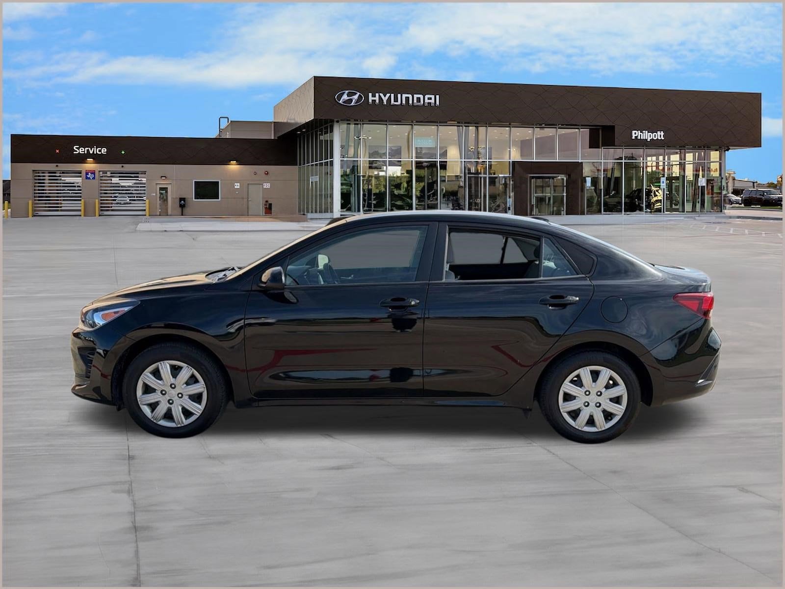Used 2023 Kia Rio S with VIN 3KPA24AD0PE621649 for sale in Nederland, TX