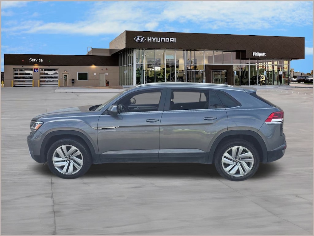 Used 2021 Volkswagen Atlas Cross Sport 2.0T SE w/Technology SUV