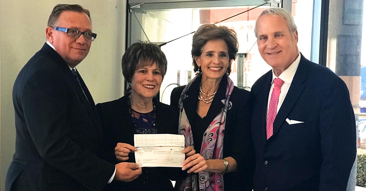 Philpott presents check to Gift of Life representatives Philpott presents check to Gift of Life representatives
