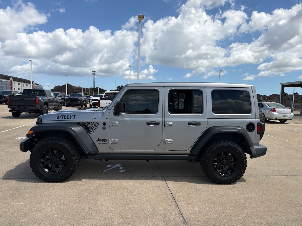 Used 2021 Jeep Wrangler Unlimited Willys SUV