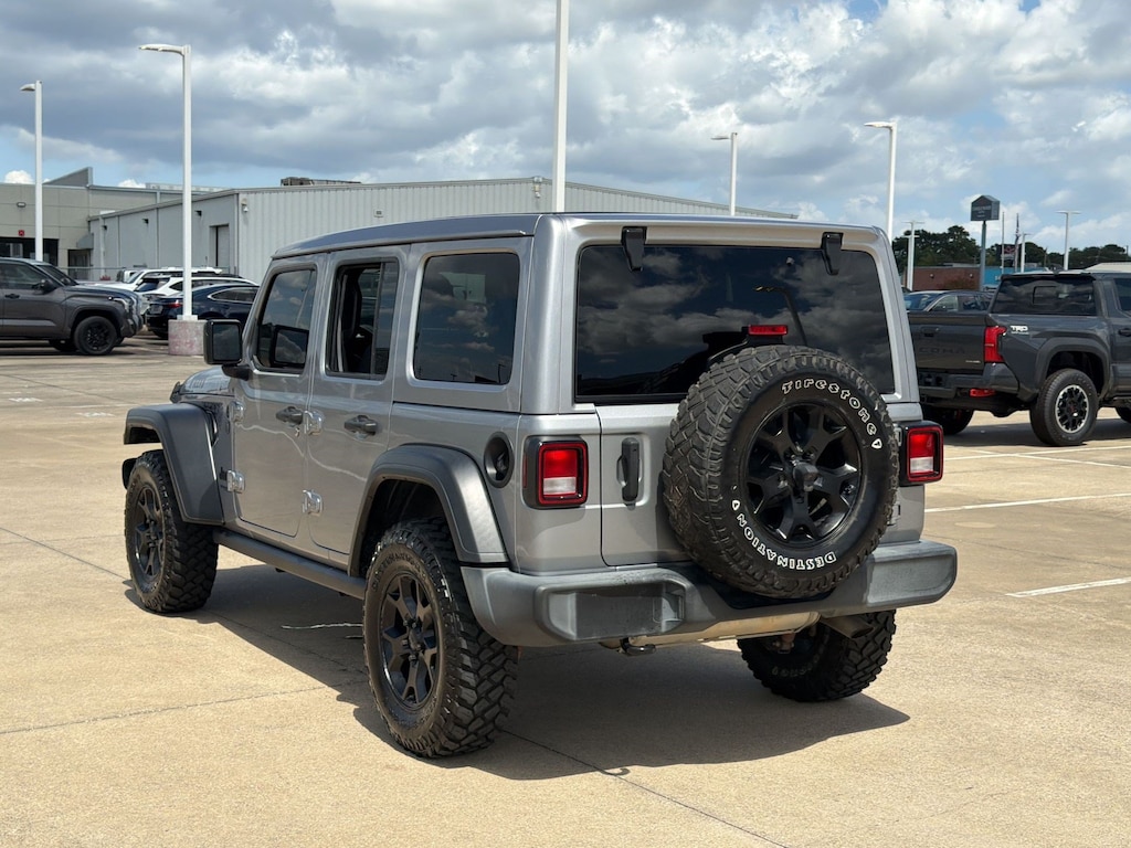 Used 2021 Jeep Wrangler Unlimited Willys SUV