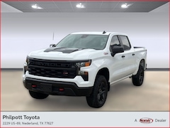 Used 2025 Chevrolet Silverado 1500 Custom Trail Boss Truck Crew Cab in Nederland, TX