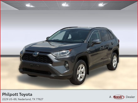 Used 2021 Toyota RAV4 Hybrid Hybrid XLE SUV for sale in Nederland, TX