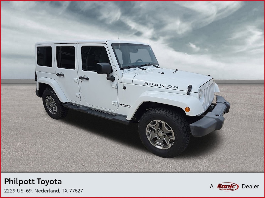 Used 2016 Jeep Wrangler JK Unlimited For Sale Nederland TX