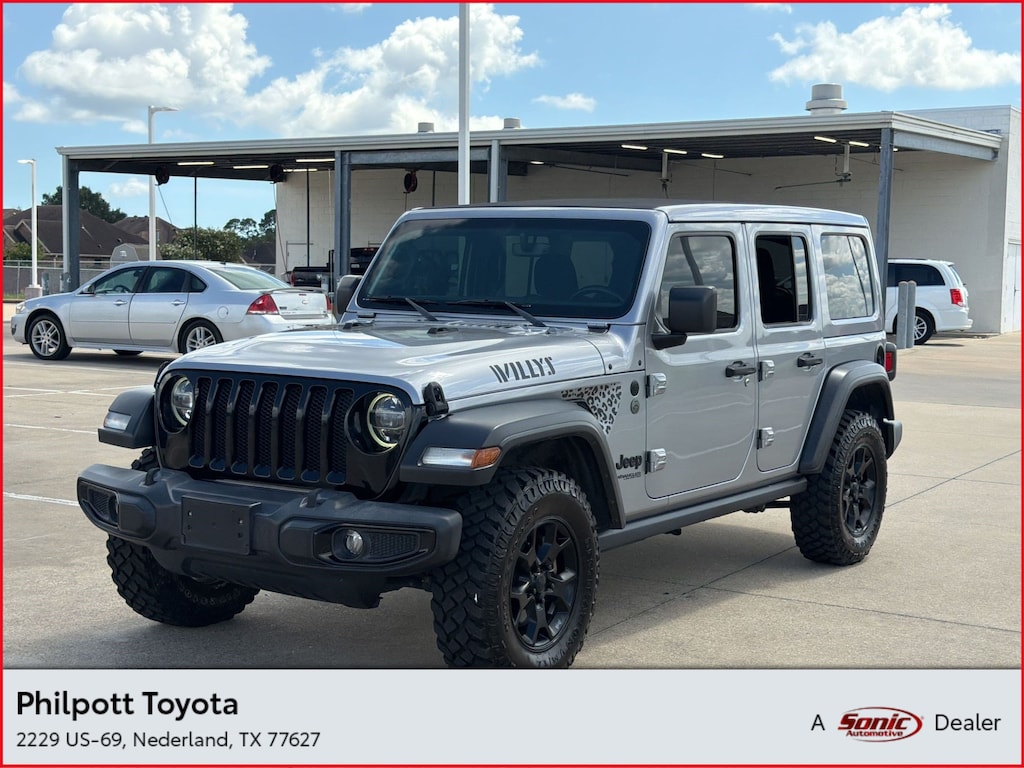 Used 2021 Jeep Wrangler Unlimited Willys SUV