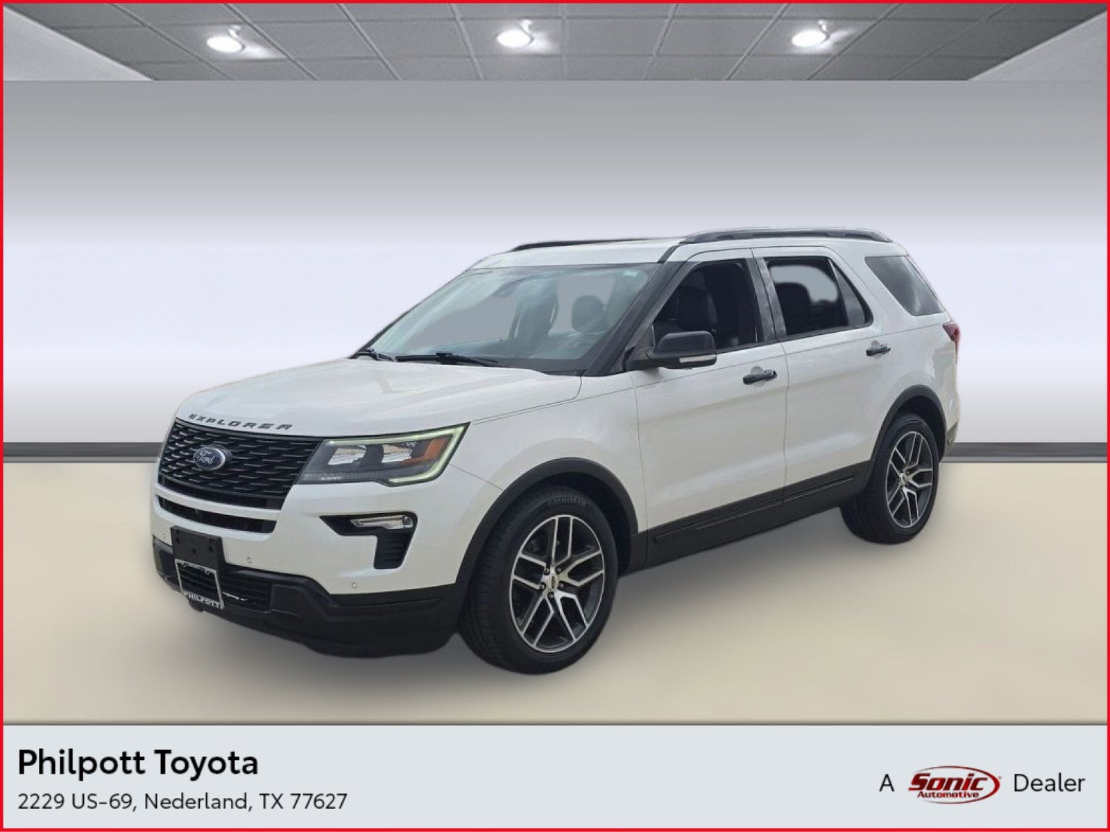 2018 Ford Explorer Sport