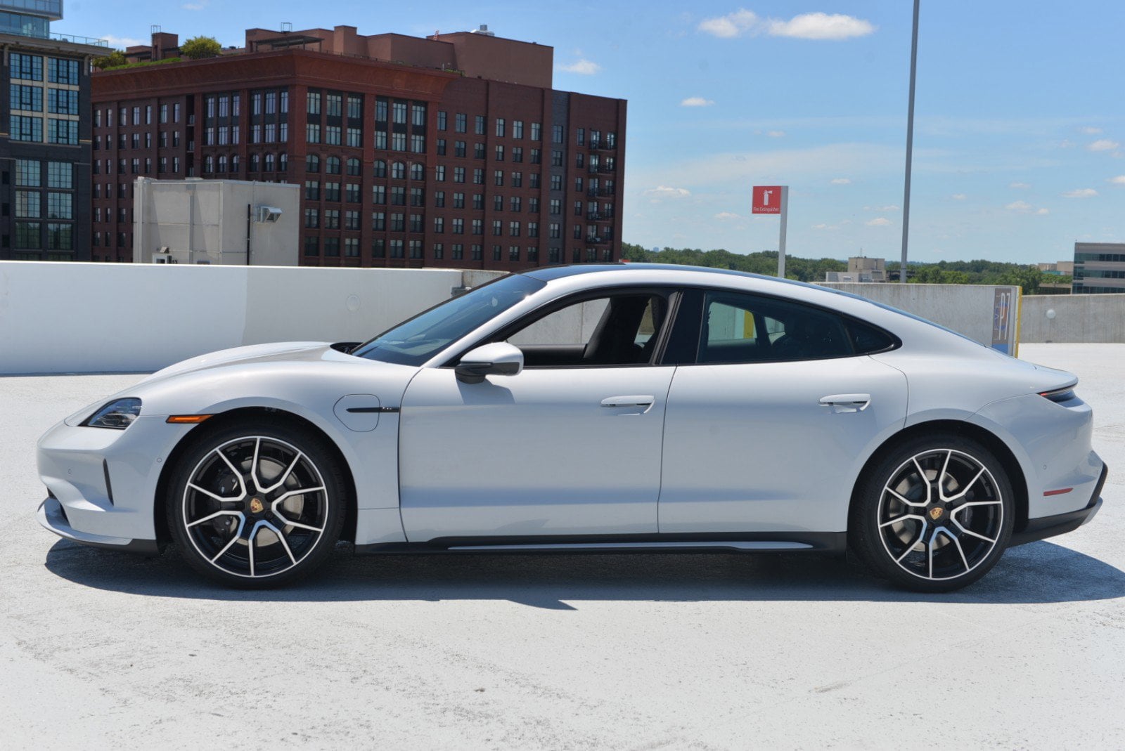 Used 2025 Porsche Taycan Base with VIN WP0AA2Y15SSA09457 for sale in North Bethesda, MD