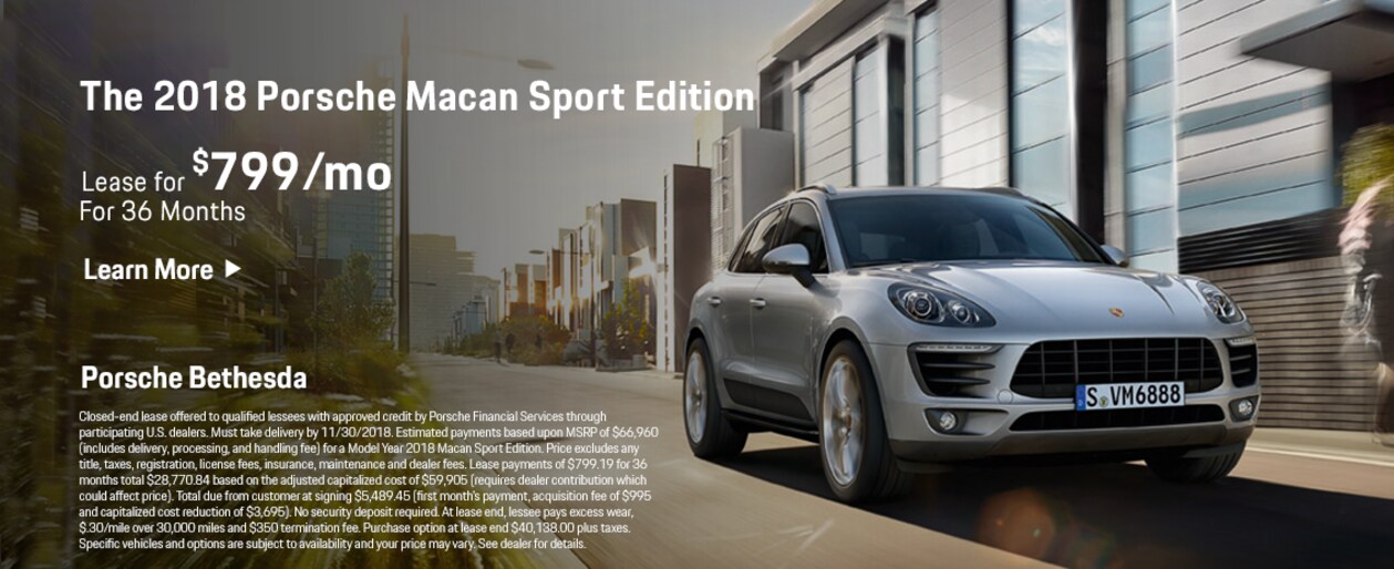 New & Used Car Dealership Porsche Bethesda near Washington, D.C.