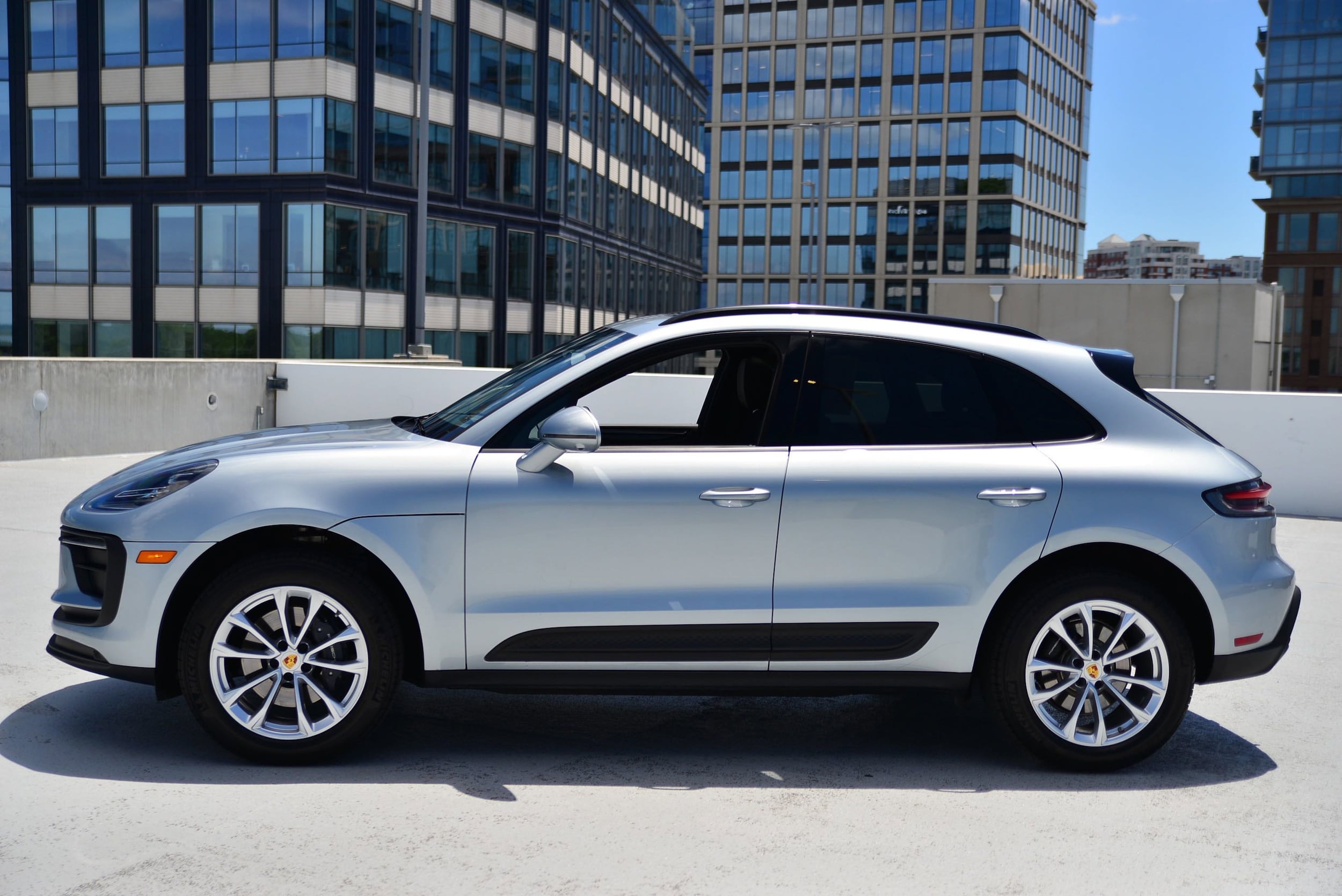 Certified 2025 Porsche Macan T with VIN WP1AA2A59SLB03358 for sale in North Bethesda, MD
